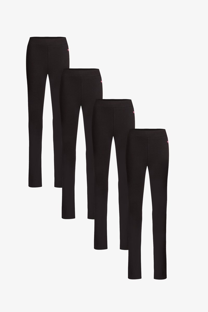WE Fashion 4-PACK - Leggings - Trousers - blue