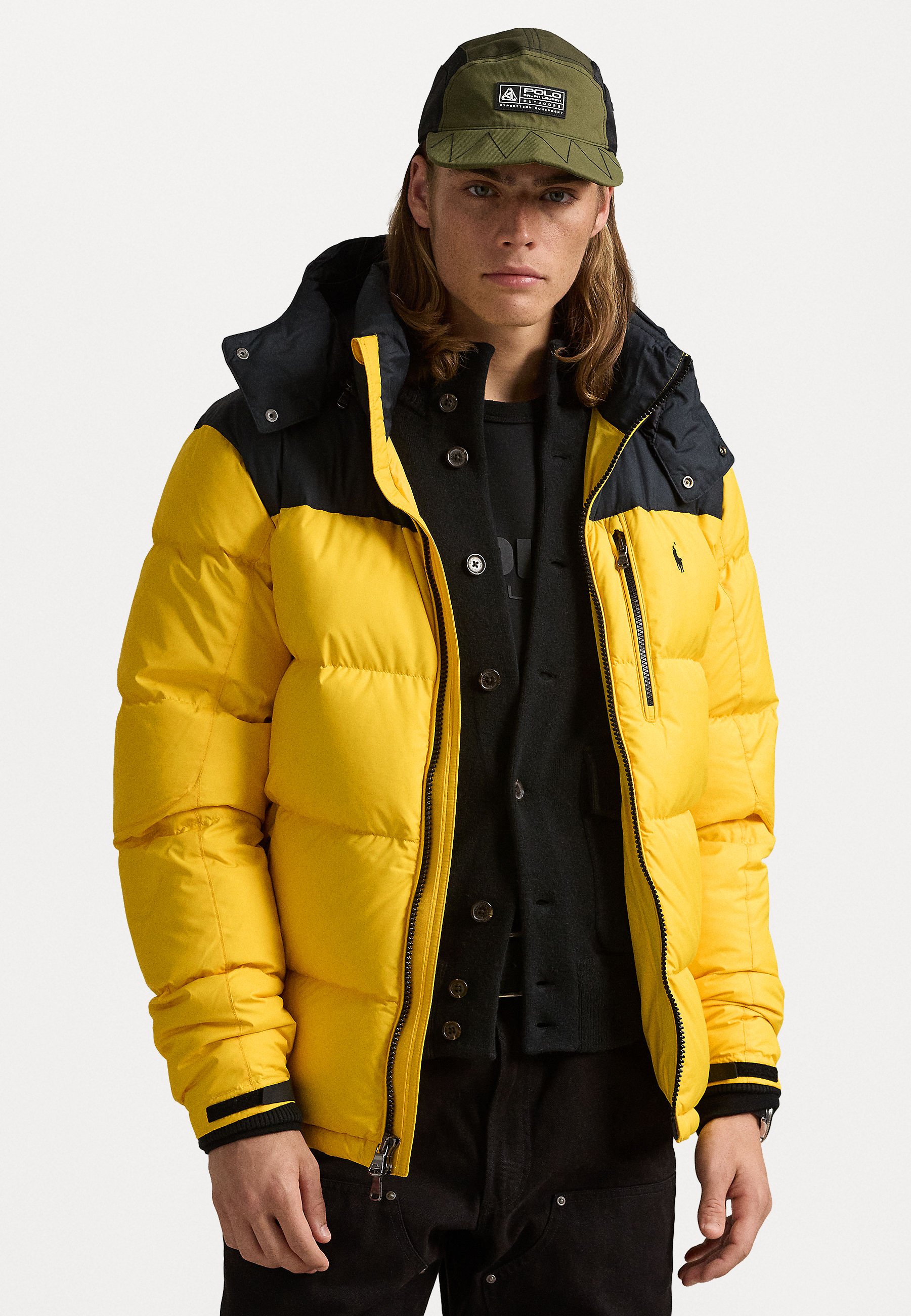 Polo Ralph Lauren THE GORHAM COLOR BLOCKED DOWN JACKET - Down