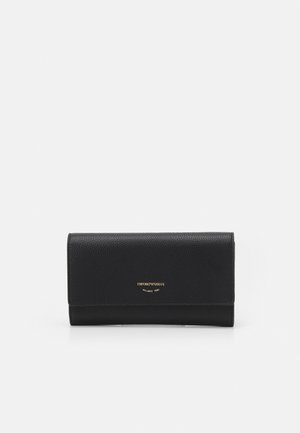 Emporio Armani CONTINENTAL WALLET - Portafoglio - black