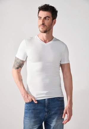 T-shirt - bas - bright white