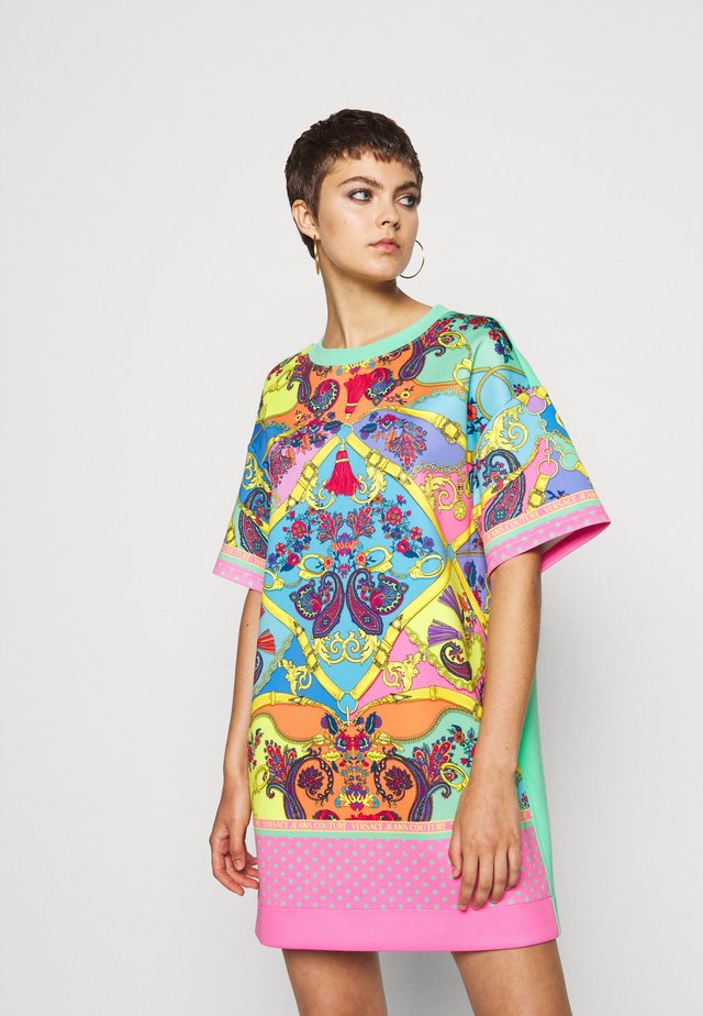 Jersey dress - rose wild orchid