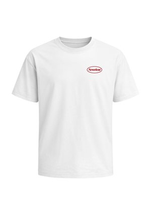 Neverless, HERREN T-SHIRT - SPRUCH I LOVE MY GIRLFRIEND - OVERSIZED RELAXED - T-Shirt print - relaxed-fit weiß