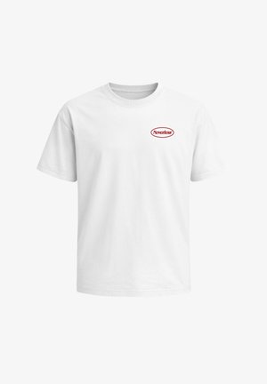 Neverless, HERREN T-SHIRT - SPRUCH I LOVE MY GIRLFRIEND - OVERSIZED RELAXED - T-Shirt print - relaxed-fit weiß