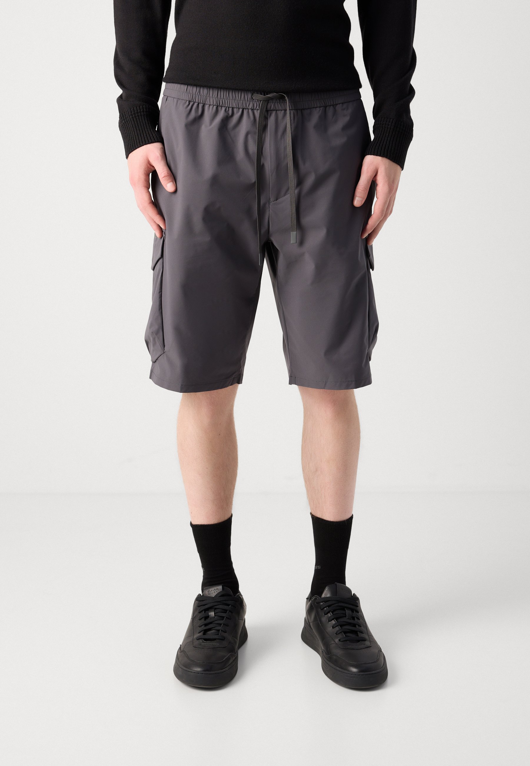 BOSS URBANEX CARGO - Shorts - dark grey - Zalando.co.uk