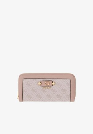 Guess, GUESS COMPAGNON LINDSEY GRAND ORCHID LOGO - Portefeuille - orchid logo