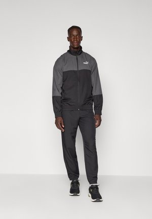COLORBLOCK TRACKSUIT SET - Tracksuit - black