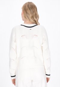 DreiMaster DREIMASTER CARDIGAN - Kardigan - offwhite navy
