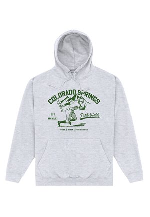Kapuzenpullover - mottled light grey