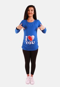 M.M.C. I LOVE YOU - Langarmshirt - dunkelblau