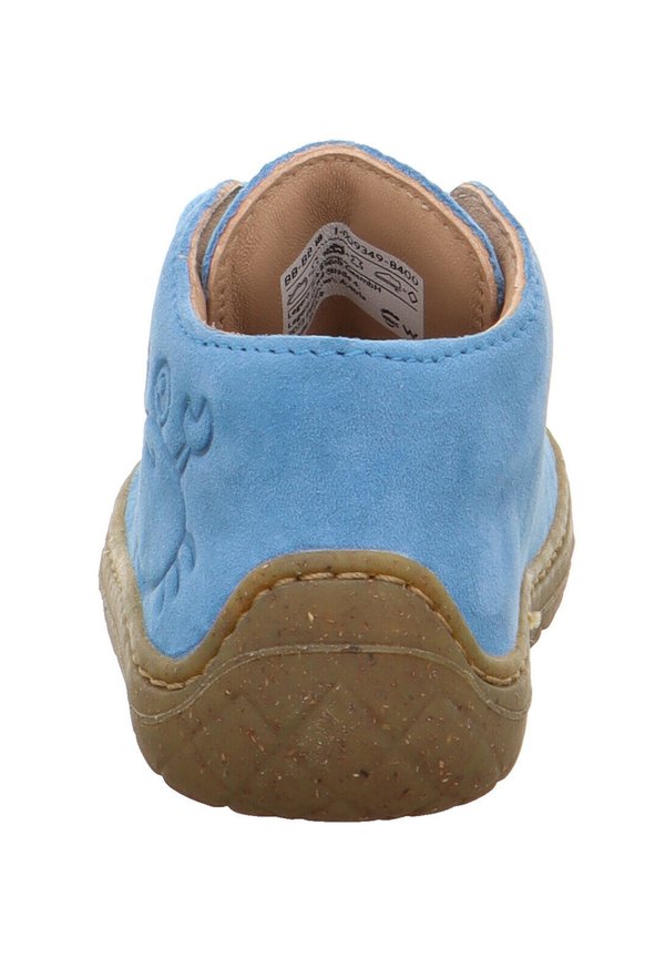 Schnürstiefelette – hellblau