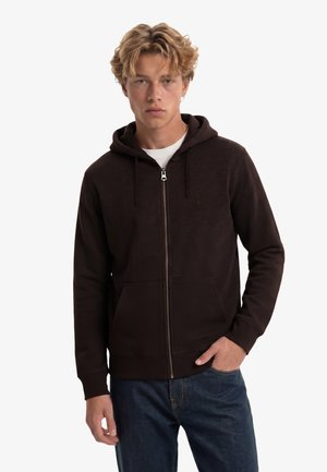 Superdry & Co, SUPERDRY ESSENTIAL SD CO LOGO ZIP HOODIE.. - Sweatjakke - heritage port marl
