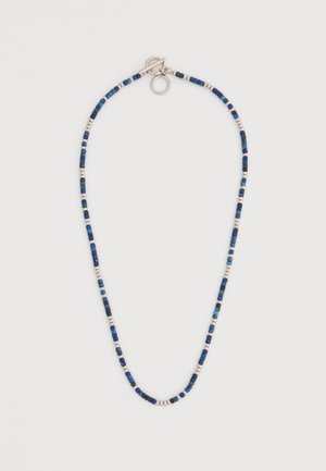 Pier One Collier - silver-coloured/blue