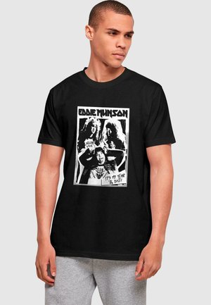 STRANGER THINGS  EDDIE MUNSON ITS MY YEAR POSTER  - Print T-shirt - black