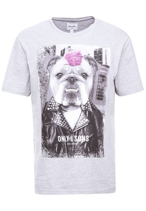 T-shirt print - grey