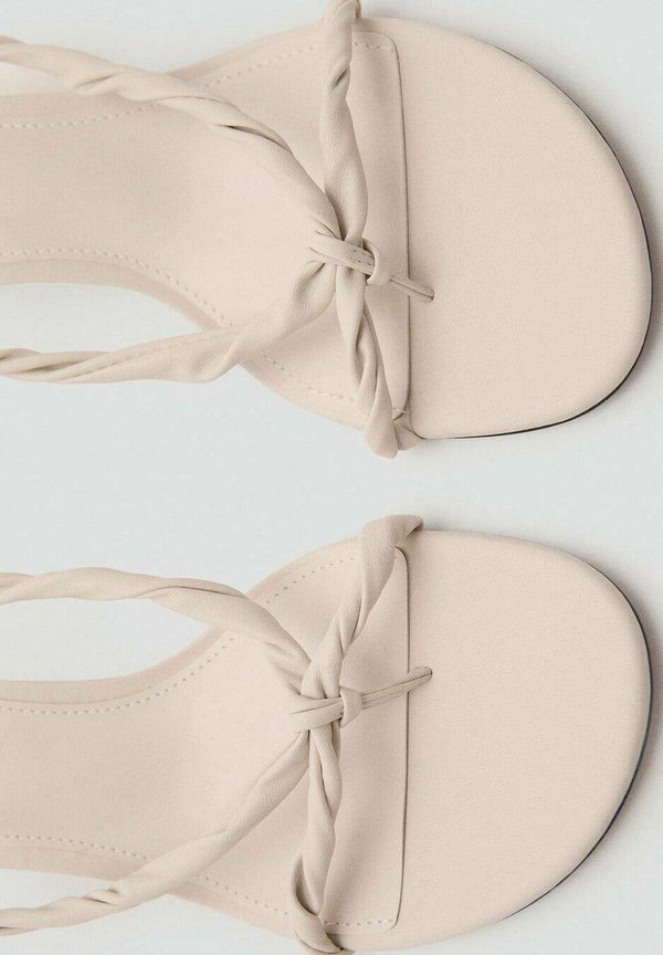 T-bar sandals - ecru3