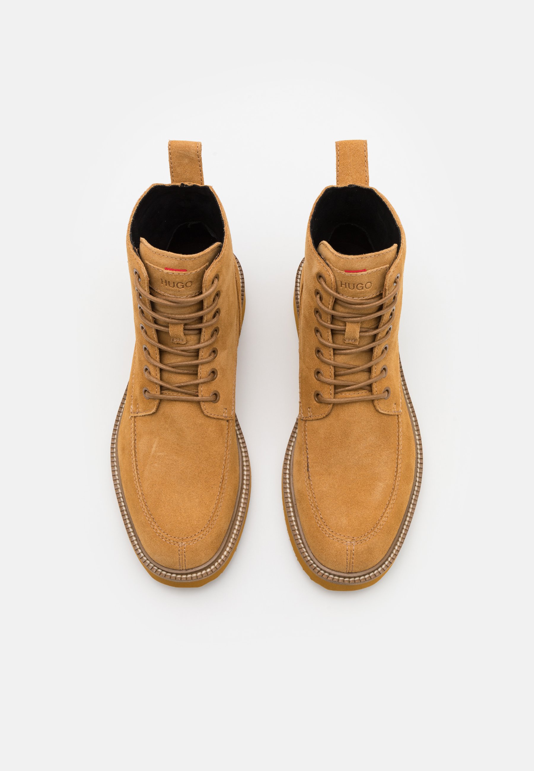 HUGO DISTRICT - Veterboots - dark beige/beige - Zalando.be