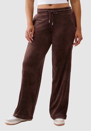 CRYSTAL - Broek - fudge