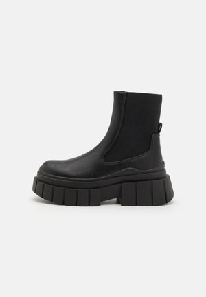 Bottines à plateau - black