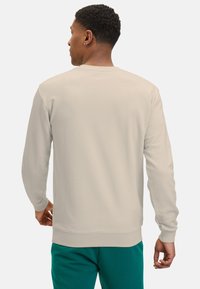 Fila APPAREL LISBON GRAPHIC CREW - Felpa - oatmeal melange