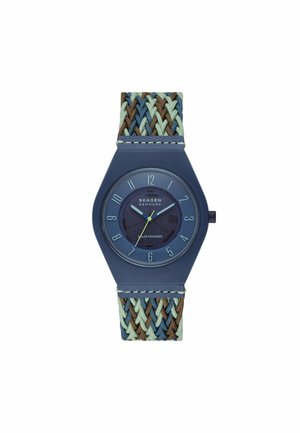 Skagen TRADITIONAL  SAMSØ SERIES - Hodinky - blue green tan