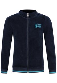 Chaos and Order Sudadera con cremallera - blue
