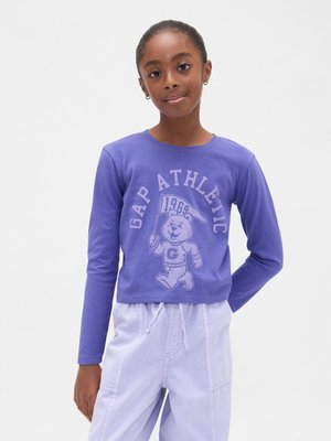 GAP VALUE GIRLS - Tops ar garām piedurknēm - blue iris