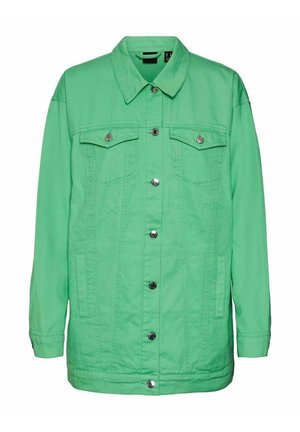 Spijkerjas - light green