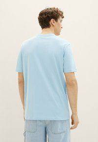 TOM TAILOR DENIM Triko s potiskem - washed out middle blue