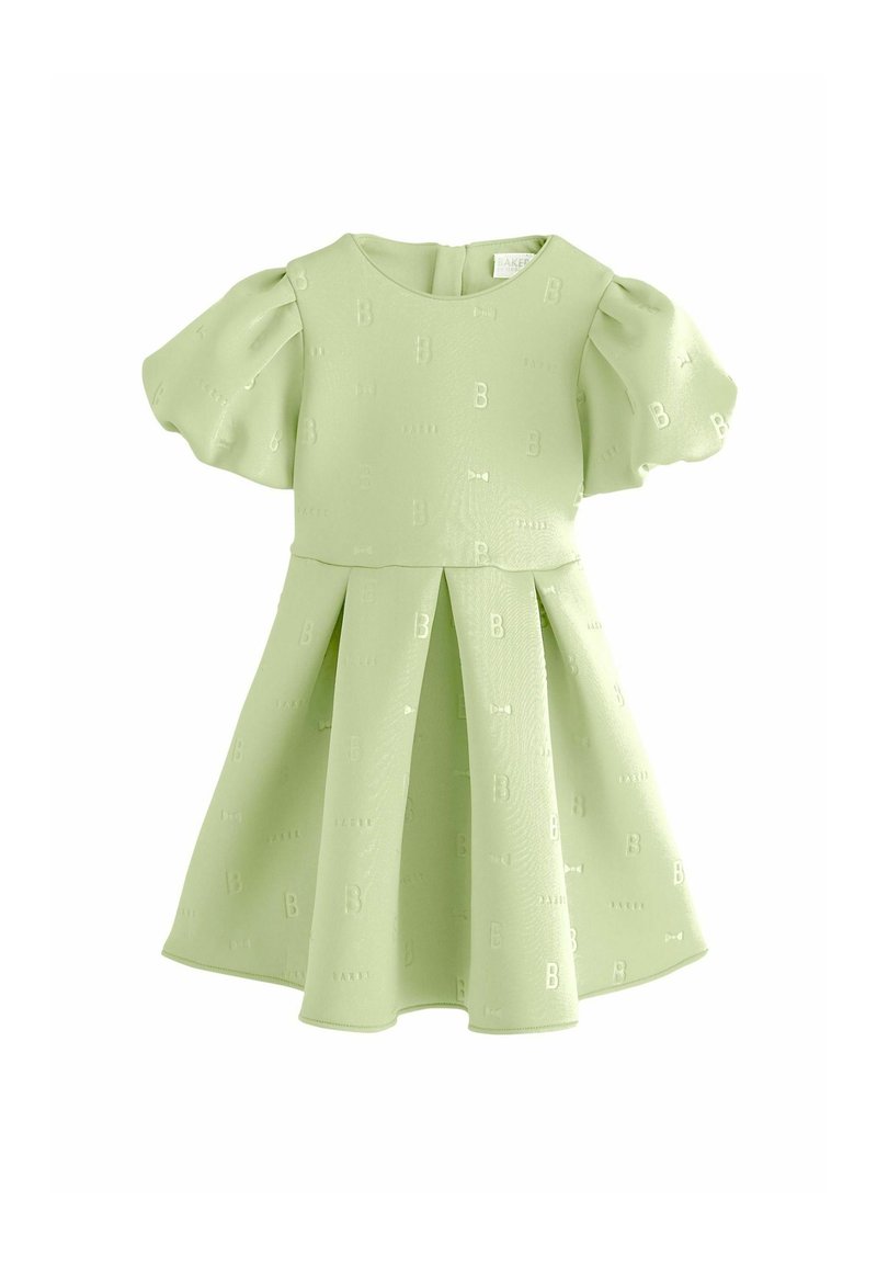 green emerald velvet dress Riba sequinned dress with fringes in lime green