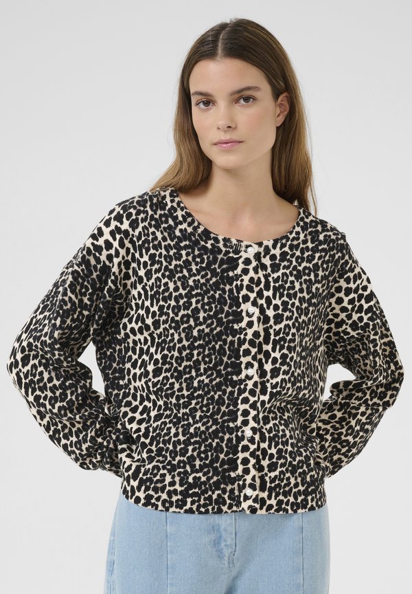 Strickjacke - urela print seedpearl