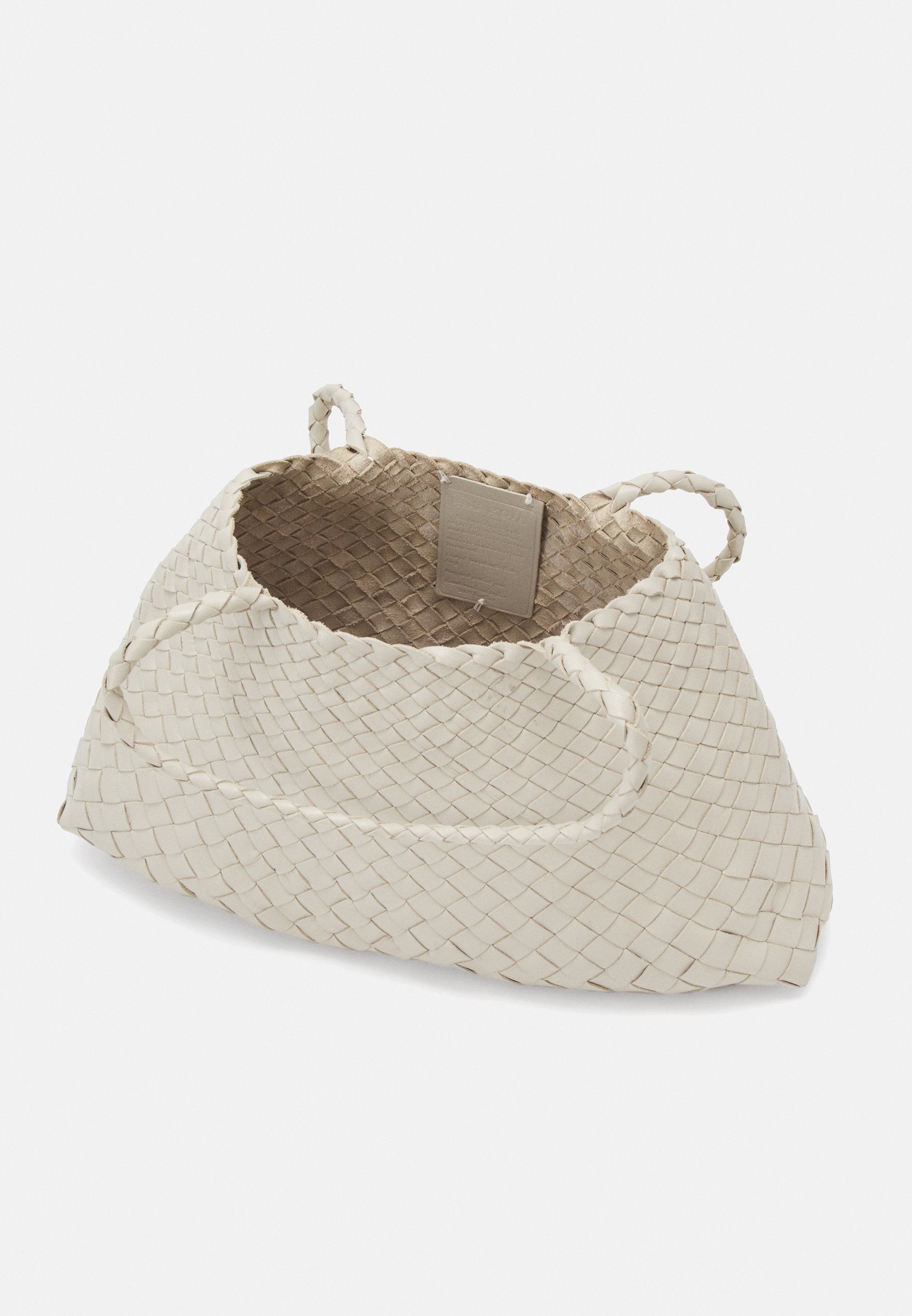 DRAGON DIFFUSION SANTA CROCE BIG - Handbag - pearl/off-white - Zalando