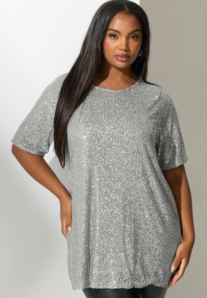 SEQUIN  - Bluse - silver
