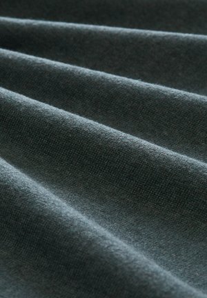 TOM TAILOR, BASIC STRICKPULLOVER AUS BAUMWOLLE - Trui - darkest olive melange