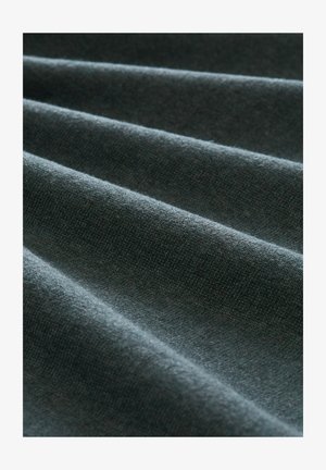 TOM TAILOR, BASIC STRICKPULLOVER AUS BAUMWOLLE - Trui - darkest olive melange