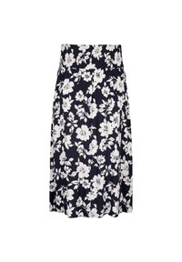 Zizzi FLASH MIT SMOK - Maxi sukně - n. sky white flower