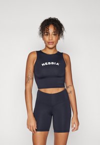 Nebbia - GYM TANK  - Toppi - black Pienoiskuva 1