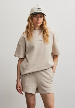 Pegador LINARES OVERSIZED TEE - T-shirt basique - washed cream