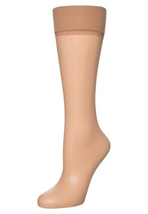 SHELINA 12 DENIER ULTRA-TRANSPARENT SHINY - Chaussettes hautes - powder