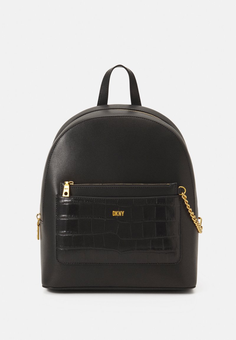 DKNY SIMONA BACKPACK SET Rucksack black/goldcoloured/black