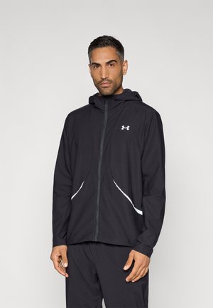 UNSTOPPABLE JACKET - Windjack - black /silver-coloured reflective