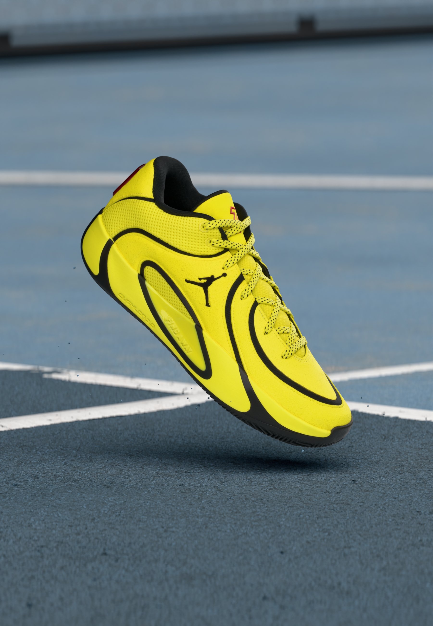 university yellow jordans