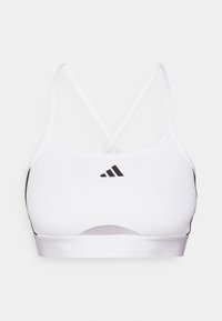 HYPERGLAM BRALETTE - Light support sports bra - white/black