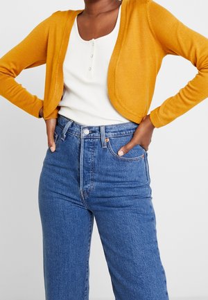 Cardigan - mustard yellow