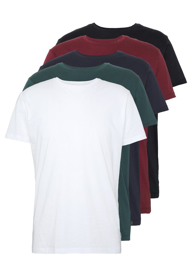 5 PACK - T-shirt basic - teal blue