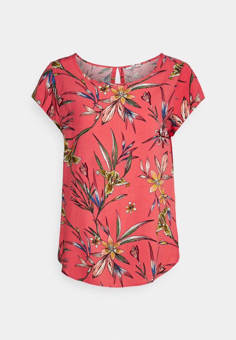 ONLY Petite ONLNOVA LIFE - Blusa - mineral red bright tropical