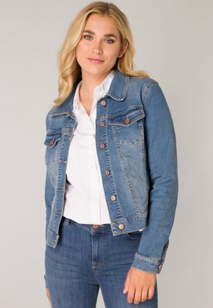 BASE LEVEL COVER UPS YAMIL - Spijkerjas - mid blue