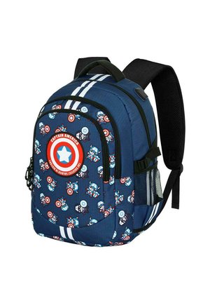 MARVEL CAPTAIN AMERICA RUNNING PLUS - Tagesrucksack - captain america blue