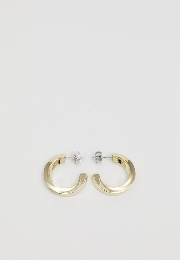 POLISHED TWIST HOOP EARRINGS - Ohrringe