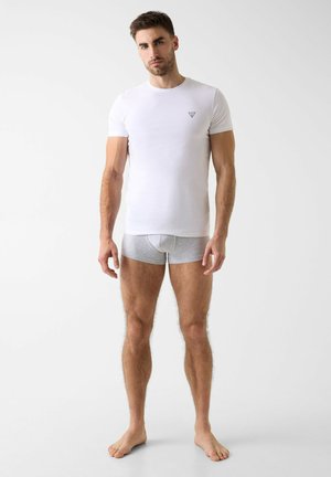 Guess, CALEB HERO CNK S/S 2PACK - Maglietta intima - a optic white