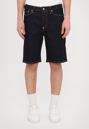 Evisu GRAFFITI - Denimové šortky - indigo